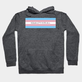 Equality For All (LGBT Trans colors) Hoodie